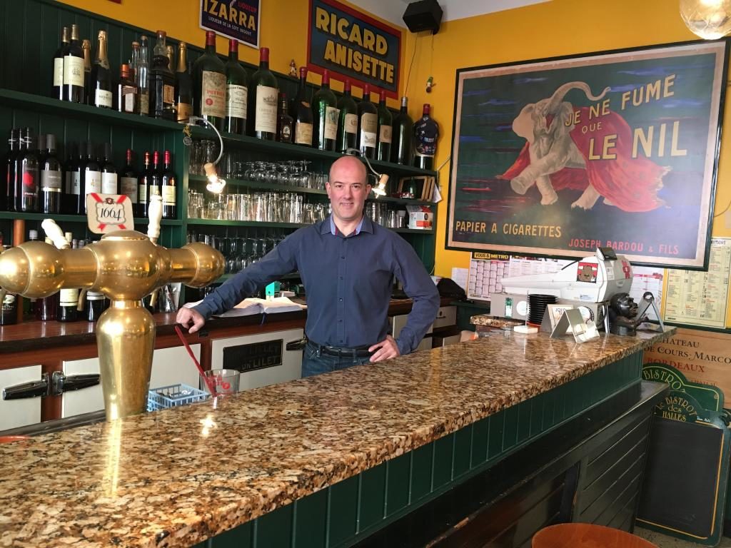 Gérard ETCHEVERRY le patron le bistrot des halles