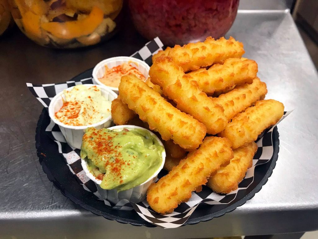 churros de pomme de terre woody's diner